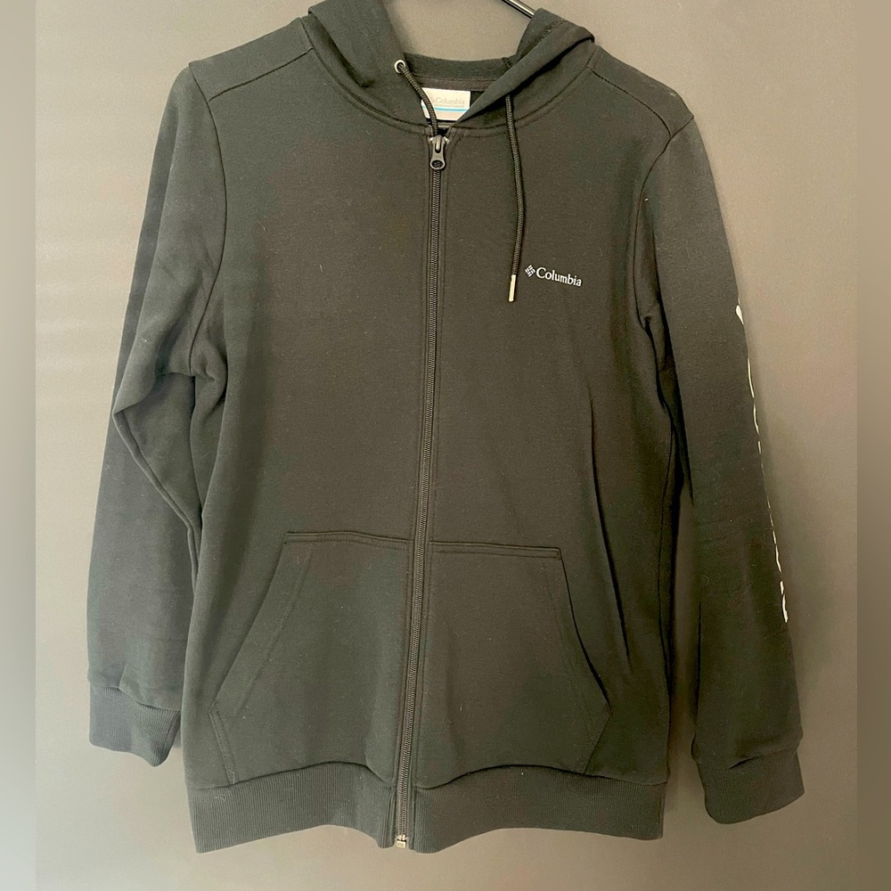 Columbia zipper sweater. Size L new